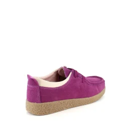 Lilla ruskindssko med rågummisål