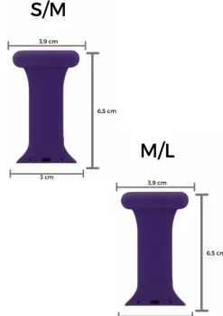 Lilla sygepleje silikone rem til Apple Watch