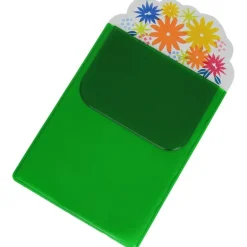 Lommebeskytter med blomster