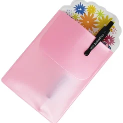 Lommebeskytter med blomster