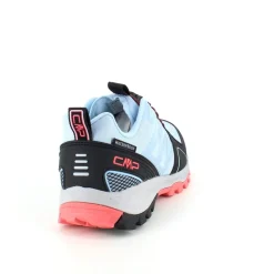 Lyseblå løbesko fra CMP med pink og sorte detaljer