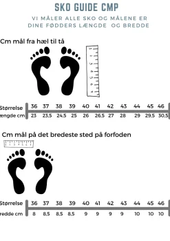 Lyseblå vandtæt vandresko