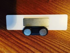 Magnet navneskilt, firkantet, afrundede hjørner