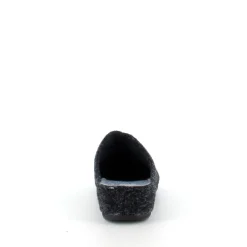 Mørkegrå filthjemmesko - som giver dig komfort og varme