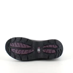 Mørklilla gummistøvle med svangstøtte fra Green Comfort.