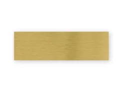 Navneskilt med militærklemme