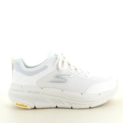 Åndbar hvid MaxCushioning sko fra Skechers