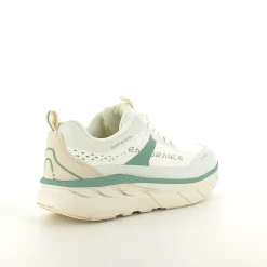 Åndbare Endurance Comfortfit sneakers med grønne detaljer