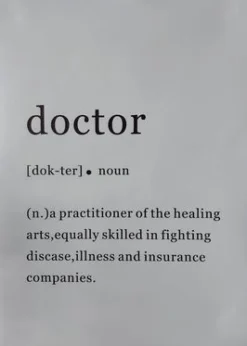 Plakat Doctor