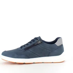 Relife sporty arbejdssko i navy med Soft Reflex-system – let komfort til lange dage på fødderne