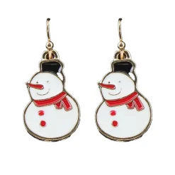 Øreringe med snemand