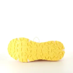 Råhvide letvægtssko med rosa Nonslip ydersål