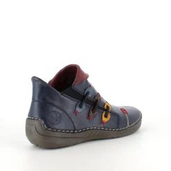 Rieker støvle til dame i blå