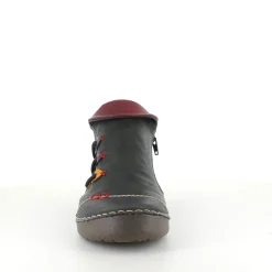 Rieker støvle til dame i grøn