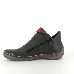 Rieker støvle til dame i grøn