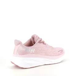 Rosa sneakers med åndbar overdel