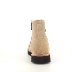 Ruskindsstøvle med EnergySole™, uldfor, dobbelt lynlås & ekstra rummelig H-pasform