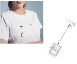 Sif Jacobs sygeplejeur i stål med gravering