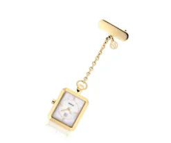 Sif Jacobs sygeplejeur i guld med gravering