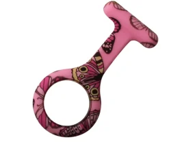 Silikone sygeplejeur med hvid urskive & 3 ekstra covers – praktisk, hygiejnisk & let at aflæse