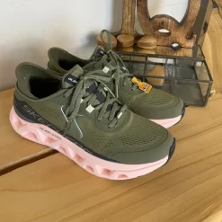 Skechers Slip-in sko i grøn med Glide-Step Altus