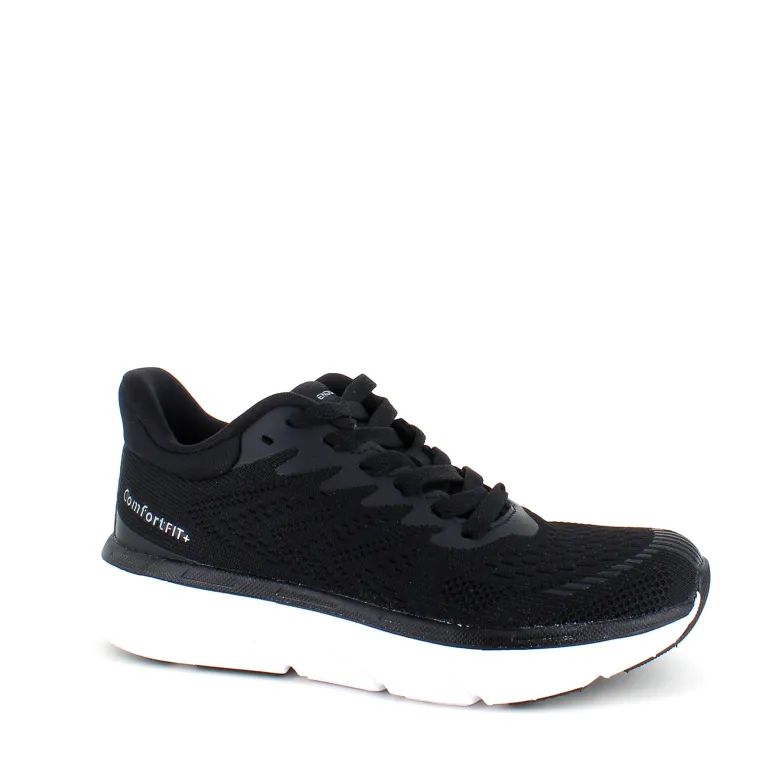 Smart sort sko med svangstøtte