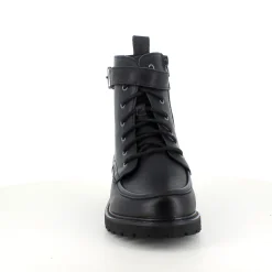 Sort Green Comfort snørestøvle med spænde