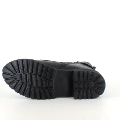 Sort Green Comfort snørestøvle med spænde