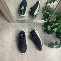 Sort letvægts sko fra MBT