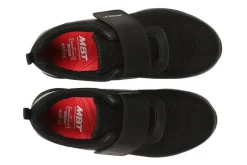 Sort MBT letvægts herresko med velcro