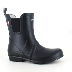 Sort Mols gummistøvle med lavt skaft