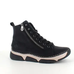 Sort Rieker støvle med god stødabsorbering