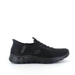 Sort Skechers slip-ins med svangstøtte