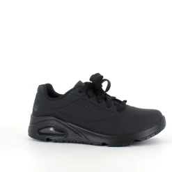 Sort skridsikker arbejdssko fra Skechers med ESD