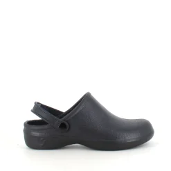 Sort skridsikker clog træsko