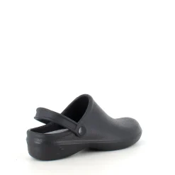 Sort skridsikker clog træsko