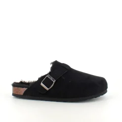 Sort Slip on hjemmesko