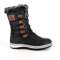 Sort vandtæt vinterstøvle fra Mols