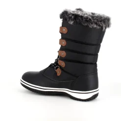 Sort vandtæt vinterstøvle fra Mols