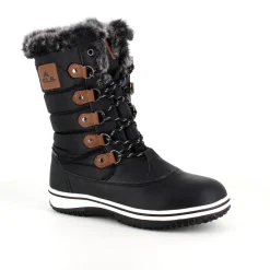 Sort vandtæt vinterstøvle fra Mols