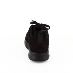 Sorte Gaitline sneakers i nubuch skind