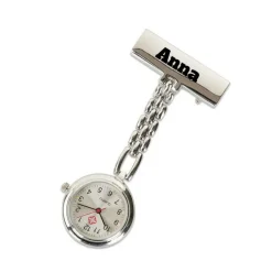 Sygeplejeur med medium lænke og gravering