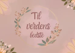 Til verdens bedste, til og fra kort