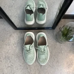 Ultra fleksibel sko i grøn