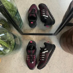 Vandtæt dame vandresko i bordeaux fra Green Comfort