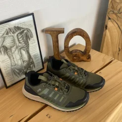 Vandtæt herre vandresko i grøn fra Green Comfort