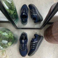 Vandtæt herre vandresko i navy fra Green Comfort