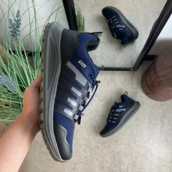 Vandtæt herre vandresko i navy fra Green Comfort