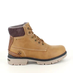 Whistler brun vinterstøvle med let foer og smarte detaljer