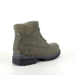 Whistler grøn vinterstøvle med let foer og smarte detaljer